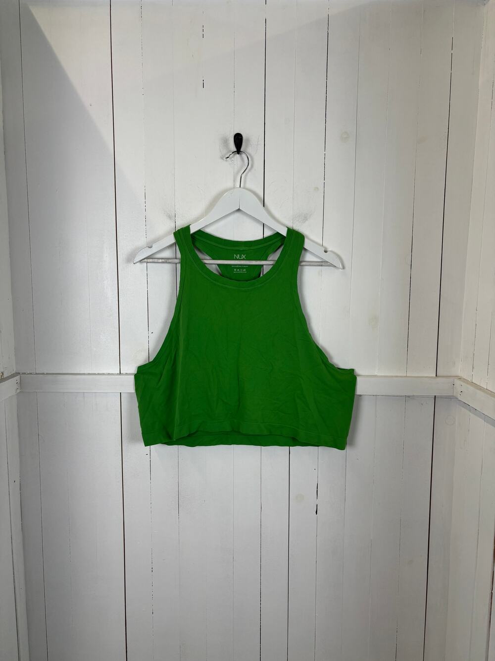 Nux Sensil Green Sports Bra Size S New Without Tags